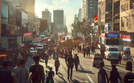 VHP, Bajrang Dal March Against Conversion in Lucknow