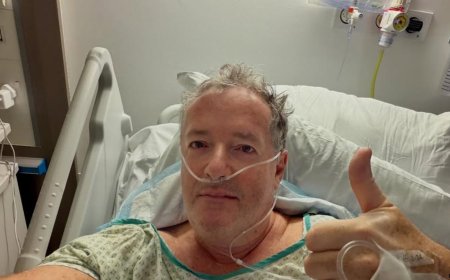Piers Morgan Hospitalized After Fall, Undergoes Hip Replacement