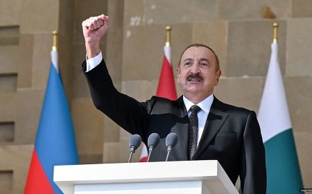 Azerbaijan's president says world order transitioning from rule of law to 'rule of strength'
