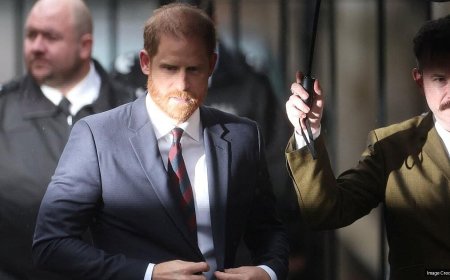 Prince Harry holds back tears as he tells court Daily Mail made Meghan's life a misery