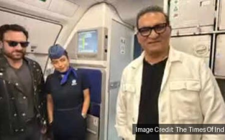 Abhijeet Bhattacharya meets Saif Ali Khan on flight, shares ‘Ole Ole’ video