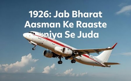 India Ki Pehli International Flight (1926) | Jab Chitthi Aasman Se Aayi ✈️