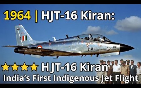 1964 | HJT-16 Kiran: Bharat Ki Pehli Swadeshi Jet Udaan