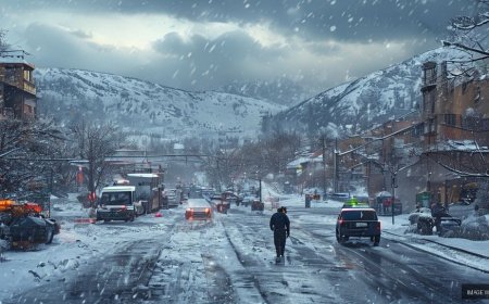 Himachal Pradesh Experiences Relief From Dry Spell with Rain and Snowfall