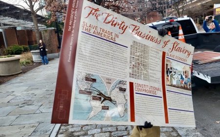 Park Service removes slavery exhibit at Independence Park in Philadelphia