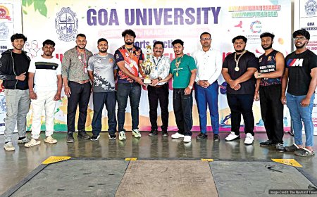 Government College Quepem, Chowgule College emerge joint powerlifting champions