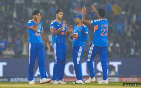 India break Pakistan’s T20I record with seven-wicket win against New Zealand