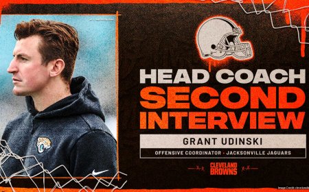 Browns complete 2nd head coach interview with Jaguars offensive coordinator Grant Udinski