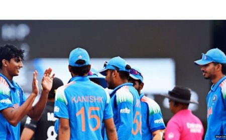 U19 World Cup: India Thrashes New Zealand To Enter Super Six Unbeaten