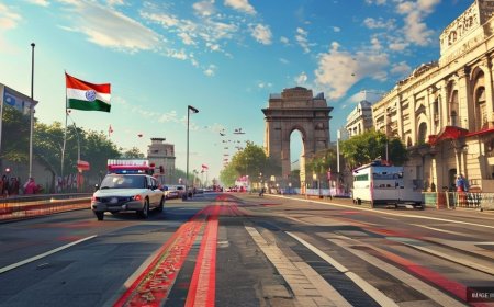 Delhi Gears Up for Grand 77th Republic Day Celebration on Kartavya Path