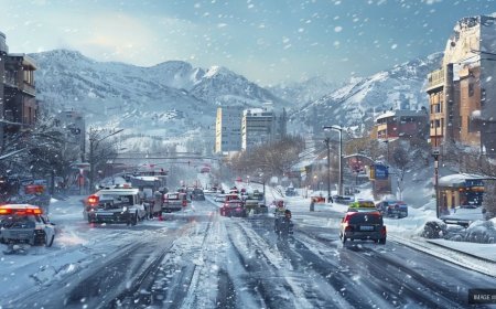 Northern India Sees Weather Shift with Snowfall in Hills, Heavy Tourist Footfall in Shimla