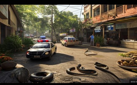 Giant Cobra Found in Madhya Pradesh School Kitchen, Causes Panic