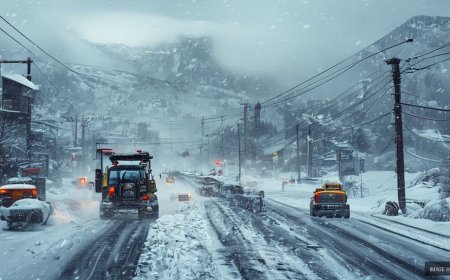 Himachal Pradesh Grapples with Widespread Road Closures Amid Heavy Snowfall and Rain