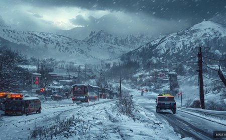 Himachal Pradesh Under Severe Weather Alerts, Schools Closed Amid Heavy Snowfall Warning