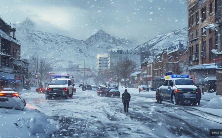 Northern India Experiences Heavy Snowfall After Dry Spell