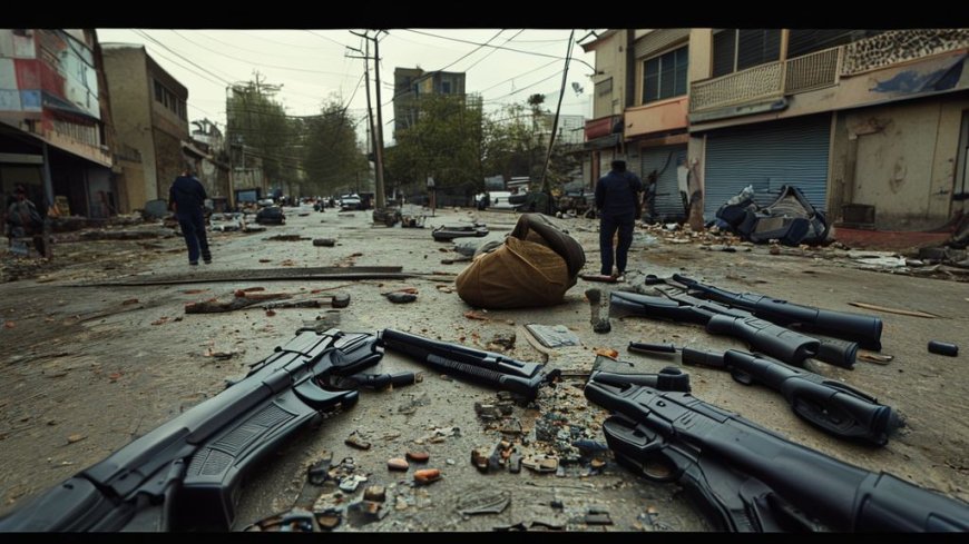 Punjab Police Seize Major Weapon Cache Linked to Pakistan Terrorist