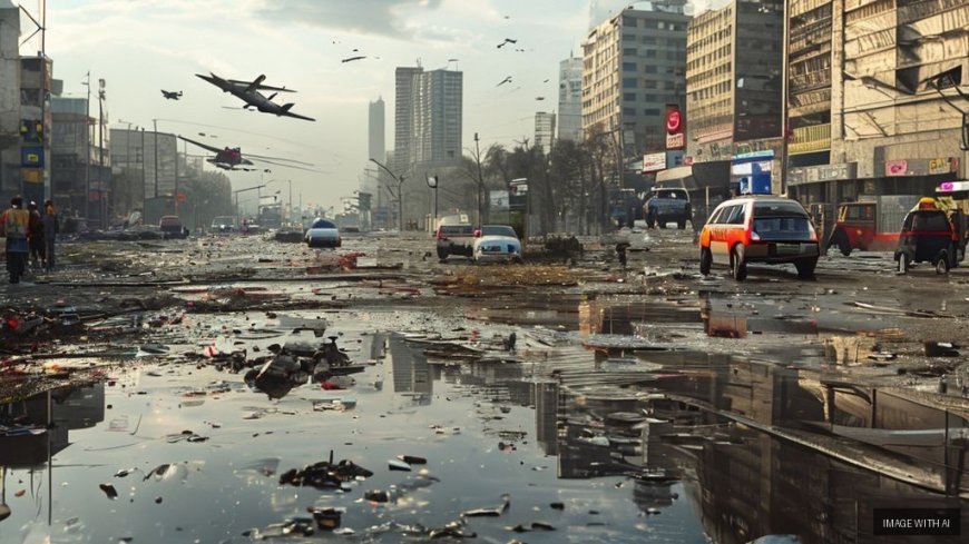 Indian Air Force Trainee Aircraft Crashes into Pond in Prayagraj