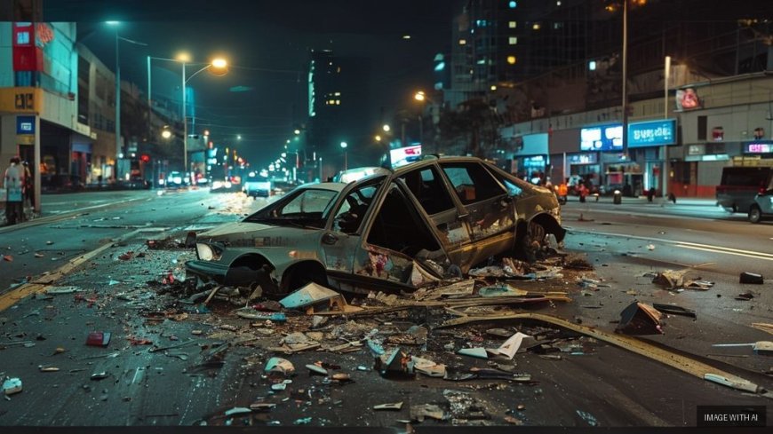 Speeding Car Accident Kills Four Friends in Udaipur