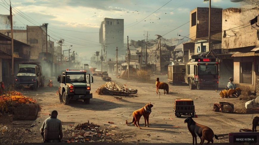 Loyal Dog Stays By Deceased Owner's Side Through Post-Mortem and Funeral