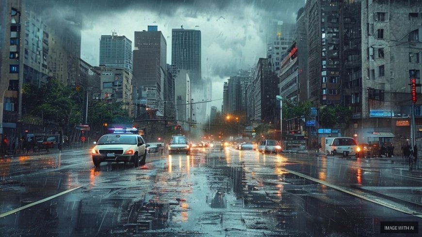 Delhi-NCR Hit by Strong Winds and Rain, Disrupting Morning Commute