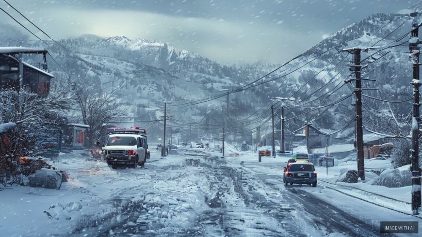 Heavy snowfall blankets Himachal Pradesh, disrupting life