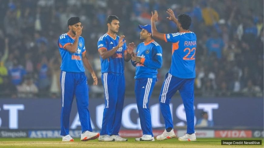 India break Pakistan’s T20I record with seven-wicket win against New Zealand
