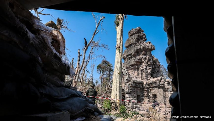 Buddha statue built in place of Hindu one on disputed Thai-Cambodian border