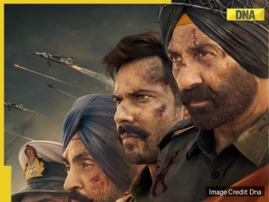 Border 2 box office collecton day 2: Sunny Deol, Varun Dhawan's war drama shows good growth on Saturday, will earn Rs 100 crore in just 3 days