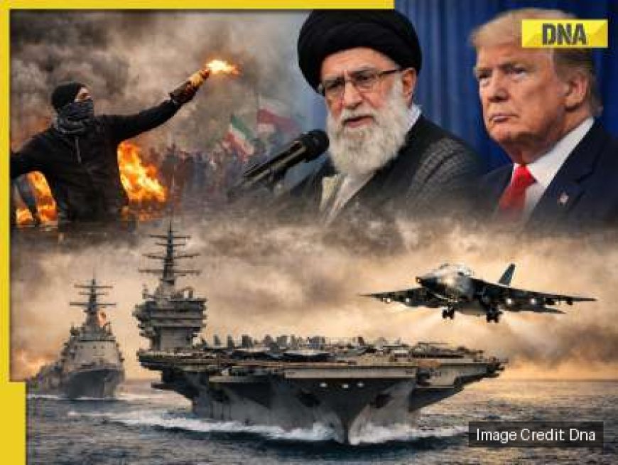Protests, Threats, carrier strike group: How US-Iran tensions escalated again