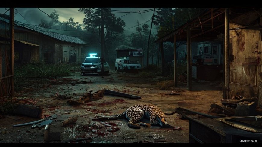 Man Injured, Leopard Killed in Self-Defense During Odisha Farmhouse Attack