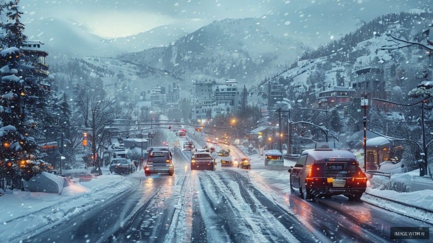 Heavy Snowfall in Shimla Triggers Tourist Influx and Traffic Congestion