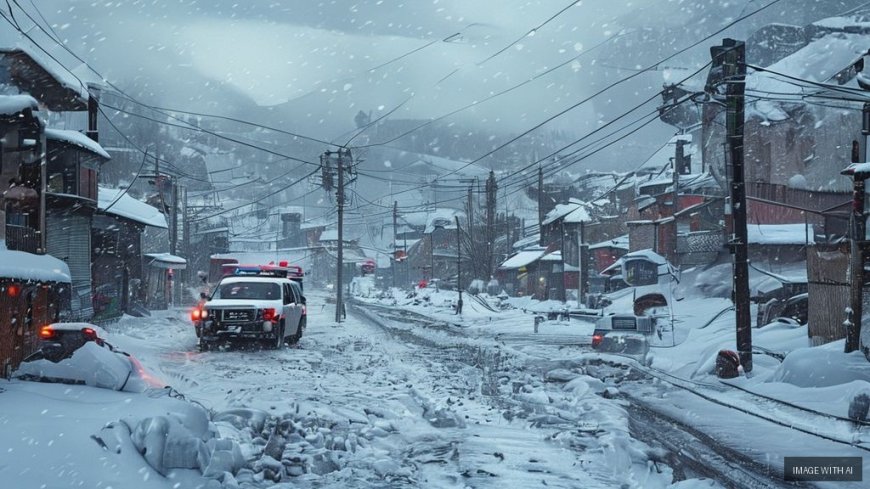 Heavy Snowfall Disrupts Life and Services Across Himachal Pradesh