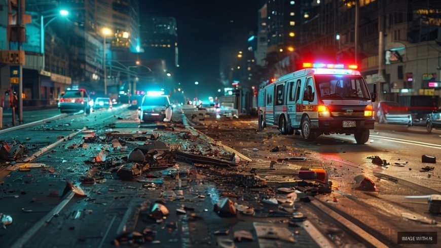 Ambulance carrying heart patient overturns on Jaipur highway, two dead