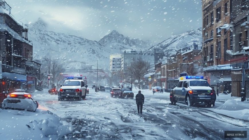 Northern India Experiences Heavy Snowfall After Dry Spell