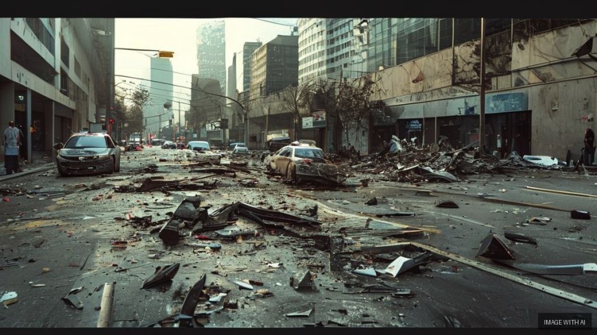 Speeding Luxury Car Crashes Into Five Vehicles and Mall Wall in Jaipur, Three Injured