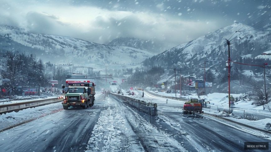 Jammu-Srinagar Highway Partially Reopens After Heavy Snowfall