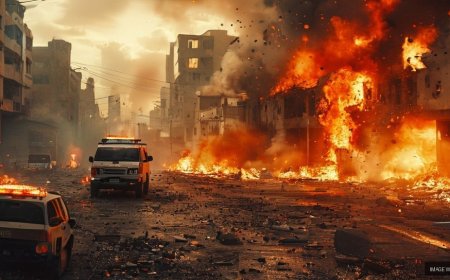 Cylinder Explosion in Motihari Fire Creates Chaos, Four Homes Destroyed