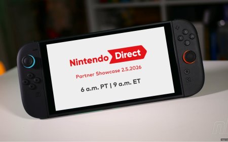 Nintendo Direct Partner Showcase Announced For Today, 5th February 2026