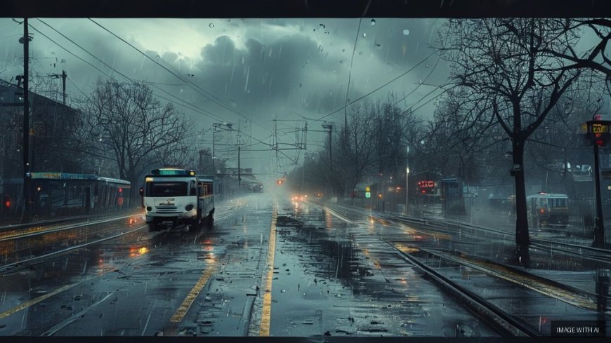 Delhi-NCR Sees Drizzle, Cold Increase Amidst Poor Air Quality, Train Delays