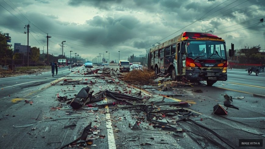 Odisha: 28 OISF Personnel Injured in Multi-Vehicle Highway Accident, Truck Driver Absconds