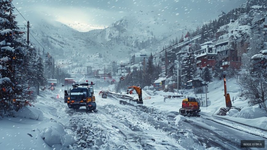 Heavy Snowfall Closes Over 1,250 Roads in Himachal Pradesh Amidst Weather Alerts