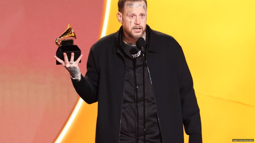 Jelly Roll Says ‘Jesus Is Not Owned by One Political Party‘ in Grammy Speech