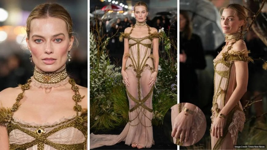 Margot Robbie Wore a Replica of Charlotte Brontë’s Mourning Bracelet at the Wuthering Heights London Premiere