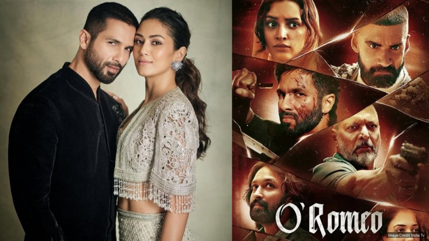 Mira Rajput heaps praise on Shahid Kapoor as she reviews O'Romeo says 'My Romeo, your best yet'